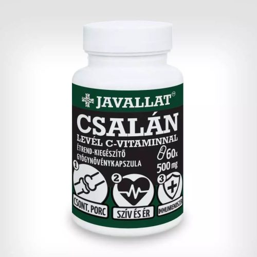 Csalánlevél C vitaminnal - az immunrendszer és általános jólét támogatója
