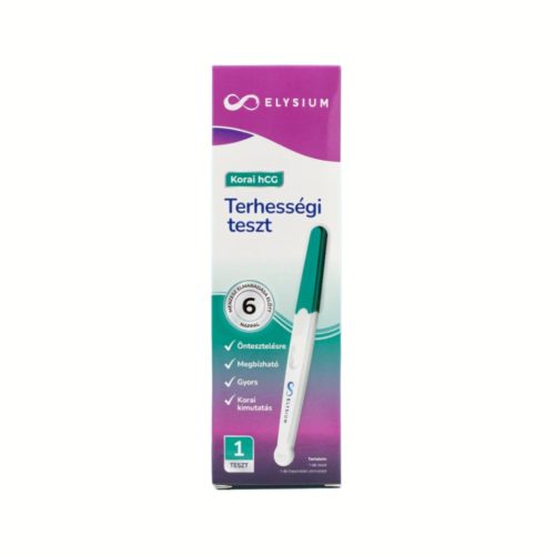 Elysium korai kimutatású vizeletsugaras terhességi teszt - hCG 10 mIU/ml - 1 db - 