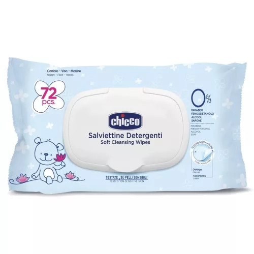 Chicco tisztító kendő 72 db 