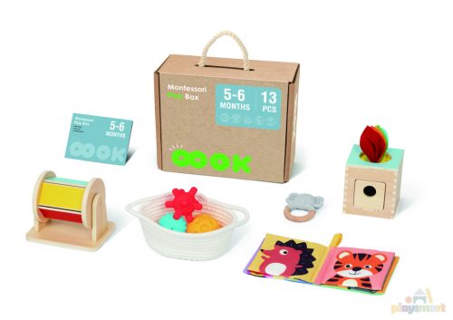 5-6 hónaposoknak - Montessori Fejlesztő Játék Box