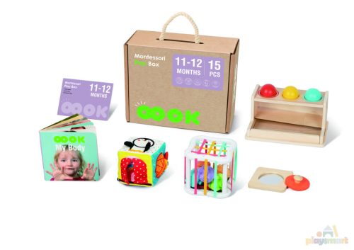 11-12 hónaposoknak - Montessori Fejlesztő Játék Box