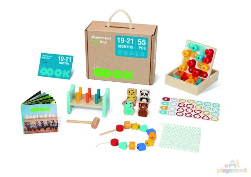 19-21 hónaposoknak - Montessori Fejlesztő Játék Box