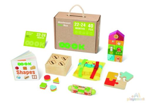 22-24 hónaposoknak - Montessori Fejlesztő Játék Box